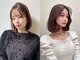 レビジュヘアー 桂店(LEVIJU HAIR)の写真/【京都/桂駅すぐ】”艶感や透明感”もあきらめたくない...重たい印象を与えないグレイカラーはお任せ！