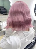 clear pink