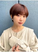 マッシュ風丸みショート
