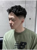 MEN'S/ナチュラルショート×フェード/短髪/ビジネスパーソン向け