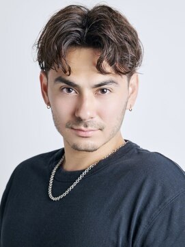 グルーマーズクレッジ 渋谷店(GROOMER/S CREDGE) men's/メンズ/刈り上/げセンターパート/ダウンパーマ/渋谷