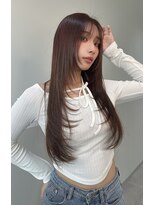 ジーナ 浦安(Zina)&nbsp;髪質改善＊うる艶ベージュロングレイヤー＊美髪【Zina浦安】