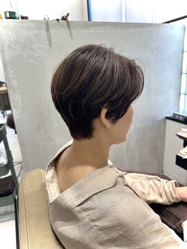 キュエム(Cuem) 【Cuem 菅原】丸みショートお洒落明るめハイライト