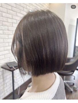 レコジョ(Recojo) 大人可愛いスッキリミニボブ/ HIDE