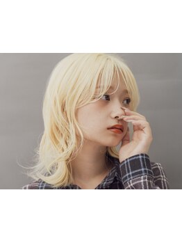 [カット+ケアブリーチ+カラー\14300]話題沸騰のハイクオリティーな技術をお手頃価格で実現☆【辻堂】