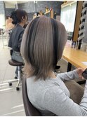 黒髪/クラゲヘアー/オリーブグレー/小顔/ココアベージュ/佐倉