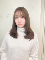 シアアルン 新小岩店(SHEER alun)&nbsp;◆ツヤ髪オリーブベージュとシースルーバングの魅力【新小岩】