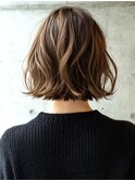 似合わせカットボブパーマミニボブ切りっぱなしボブレイヤー