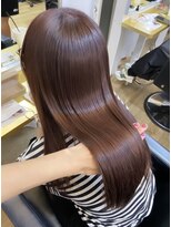 キーバイイオエ(kiy. by ioe)&nbsp;前髪/アンブレラカラー/こなれミディ/髪質改善/縮毛矯正