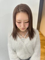 ノラ ウメダ(NORA UMEDA)&nbsp;【chiaki】milktea greatハイトーンケアブリーチグレージュ