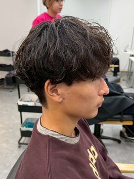 フゥ 宇都宮戸祭(FeU) 宇都宮メンズカットメンズパーマ波巻きスパイラルパーマツイスパ