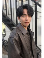 セリ(ceri)&nbsp;メンズカットメンズヘアシースルーマッシュダウンパーマ