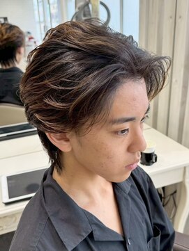 ガーデン 西川田店(garden) 宇都宮メンズカットメンズパーマ波巻きスパイラルパーマツイスパ