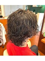 リコヘアー(RICO HAIR)&nbsp;メンズこなれ感演出！ゆるくしゃウェーブパーマ