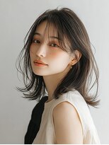 コトンアトリエ 人形町(COTON atelier) ダークパープル/ナチュラルショート/ミルクブラウン/夏/人形町