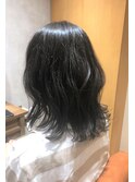【Adatto北千住】ダークアッシュ外はねミディ☆