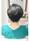 30代からの丸みショート☆