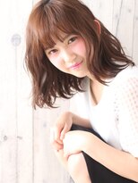 ストレートに飽きたらコレ！ウェーブミディ♪