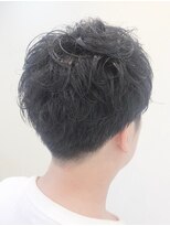 スウェル 千葉店(Swell)&nbsp;くせ毛風パーマツーブロックアップバングショート