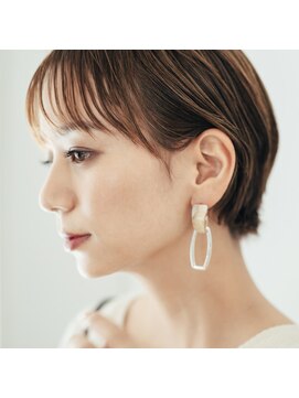 ビュート ヘアー ジョージ(Beaut Hair GEORGE) 大人の丸みショートボブ　シースルーバング　洗足おすすめカット