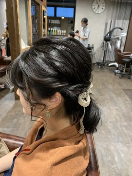 レリーヘアーデザイン(lelie hair design) 【lelie 嵩下】ヘアアレンジ