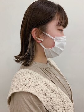 キー(kii) イヤリングカラー　インナーベージュ　20代　福岡　天神　薬院