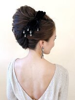 ヘアアンドメイクジップ恵比寿 (Hair＆Make ZIP)&nbsp;夜会スタイル　ヘアセット