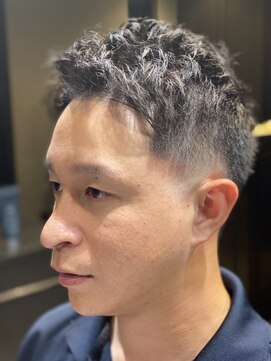 リバティ(LIBERTY) 爽やかアップバングフェード