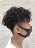 センターパートツイスパ