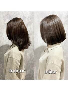 ジーナ セントラル銀座(Zina) メルティーカラー＊ビタミンカラー＊髪質改善46Zina CENTRAL