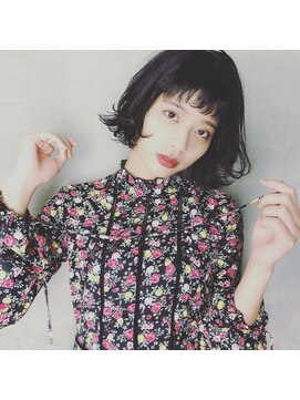 アン 溝の口(un) 外はねフレンチボブ【溝の口髪質改善オージュア サロン】