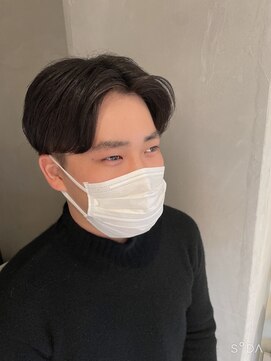 リベラル(liberal) 前下がりセンターパート 【30代/40代/50代】