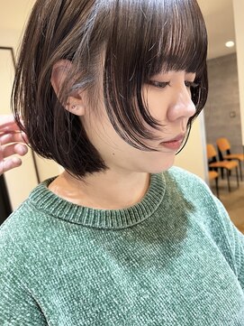 ザ キャンバス ミヤザキツネヒサ(THE CANVAS 宮崎恒久) ウルフボブ_ミニボブ_小顔 basi