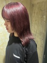 リブロ(liblo)&nbsp;ピンクカラー/ピンクアッシュ/姫カット/レイヤー