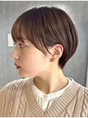 30代40代50代　大人女性/前髪ありショートボブ/ショートヘア