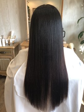 ヘアサロン ソレイユ(Hair salon SoLeiL) 【ノンアイロンイデアルストレート+カット】
