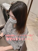 コーエン(cowen)&nbsp;大人かわいい鎖骨ミディアム♪髪質改善ストレート縮毛矯正パーマ