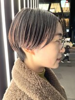 ピークアブー 原宿(PEEK A BOO) 丸みショートヘア立体感ショートヘアハンサムショート原宿