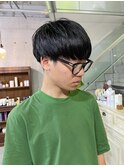 刈り上げマッシュ/韓国風マッシュ
