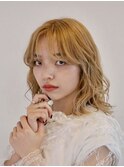 抜きっぱなし感が可愛いブロンドベージュ/イエベ春さん編