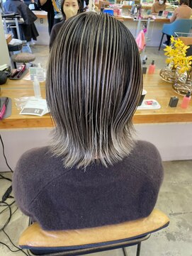 キサイ バズ(kisai BUZZ) バレイヤージュ/ミルクティーアッシュ