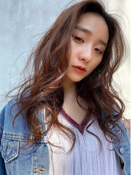 レオニード 表参道(LEONID) 【春夏オススメ】セミロング　デジタルパーマ