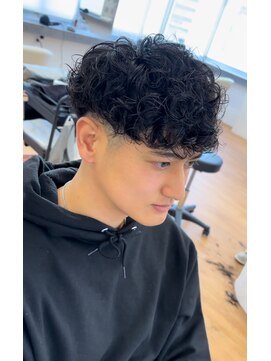 ビカム 名駅(become) スペインカール×刈り上げフェード/名古屋/名駅