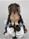 あみこみみつあみ