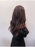 ピンクアッシュグレー