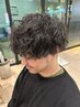 【ダメージレスクリームパーマ】メンズカット＋パーマ￥13750→11000