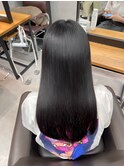艶髪ストレート髪質改善カラー縮毛矯正トリートメント銀座有楽町