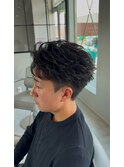 フェザーパーマ/フェザーショート/メンズパーマ