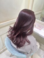 アソビ 表参道(ASOBI)&nbsp;ラベンダーピンク/小顔/ワンレン/髪質改善/前髪