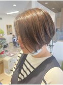 ワンレンショートレイヤー